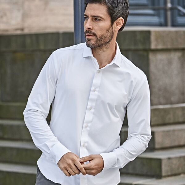 Tee Jays Active Stretch Long Sleeve Shirt Thumbnail